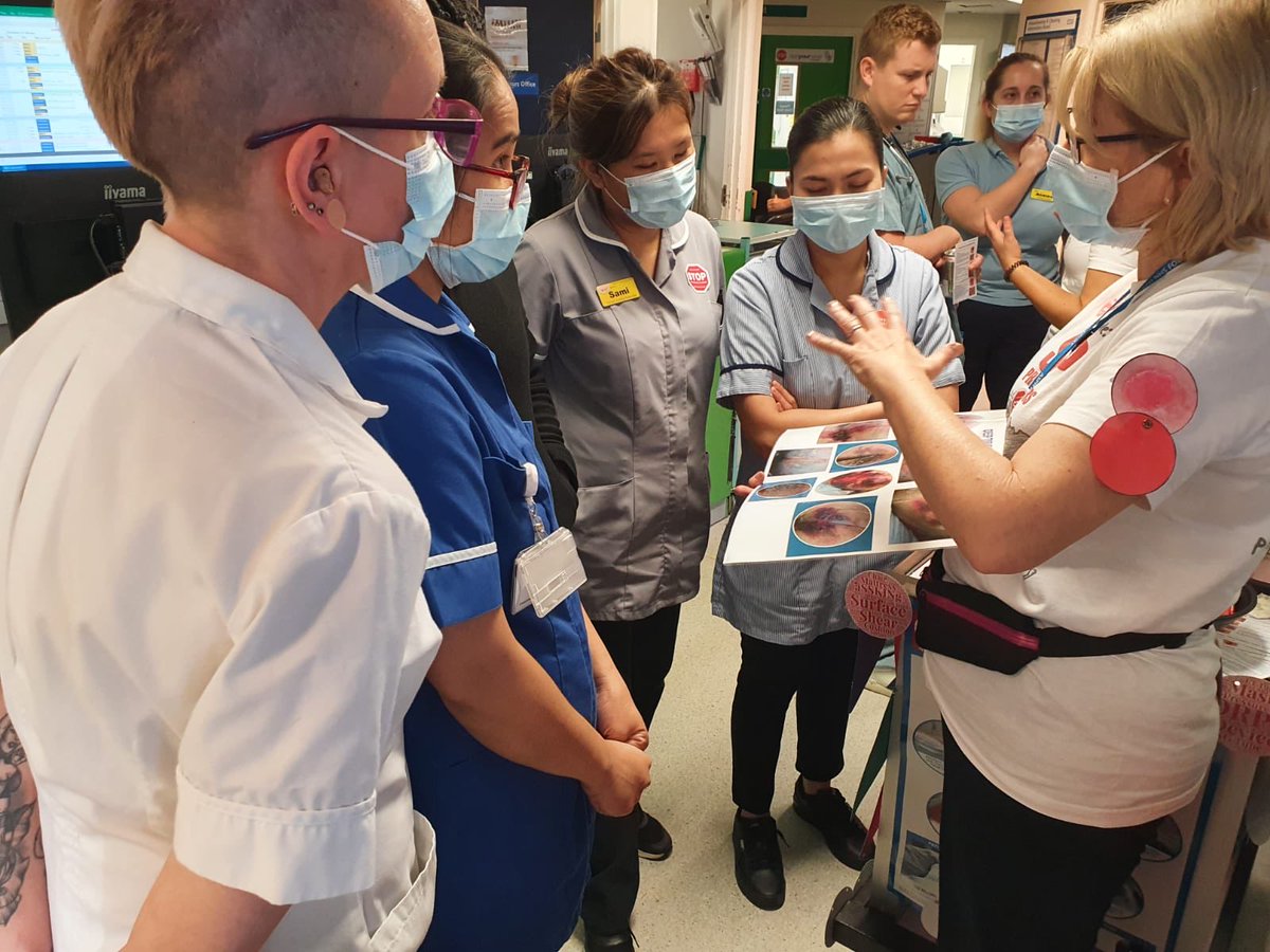 The Amazing engagement continues team ⁦<a href="/ASPHFT/">Ashford & St Peter's</a>⁩ fully behind #stopthepressure