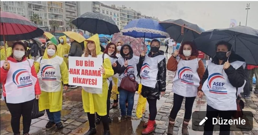 Ek ödeme düzenlemesi değişene kadar hakkımızı aramaya devam 
#AileSağlığıCalısanlarıYokSayılamaz 
<a href="/RTErdogan/">Recep Tayyip Erdoğan</a> 
<a href="/drfahrettinkoca/">Dr. Fahrettin Koca</a> 
<a href="/saglikbakanligi/">T.C. Sağlık Bakanlığı</a> 
<a href="/halksagligigm/">Halk Sağlığı Genel Müdürlüğü</a>