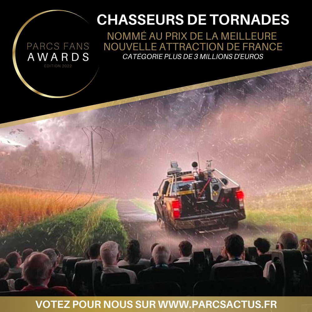 futuroscope's tweet image. Nous sommes fiers d&apos;être nommés aux premiers &quot;Parcs Fans Awards&quot; français organisés par Parcs Actus et un jury de 60 passionnés ! 
Votez pour nous dans les catégories &quot;Meilleur parc&quot;, &quot;Meilleure nouvelle attraction&quot; et &quot;Meilleure thématisation&quot; 👉🗳️parcsactus.fr/pfa