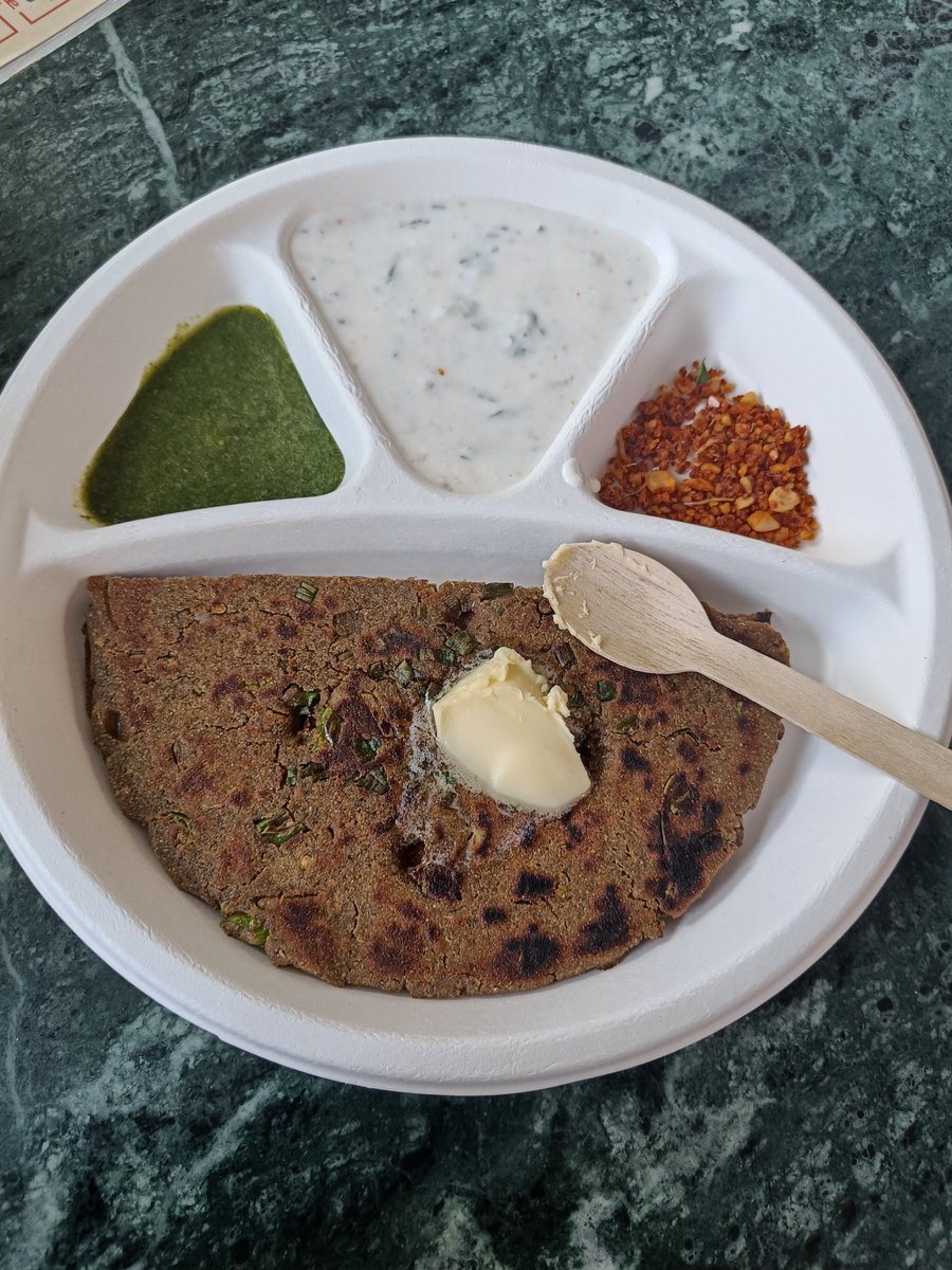 Lunch for the soul when you're on the move. #delhifoodie #foodtwitter