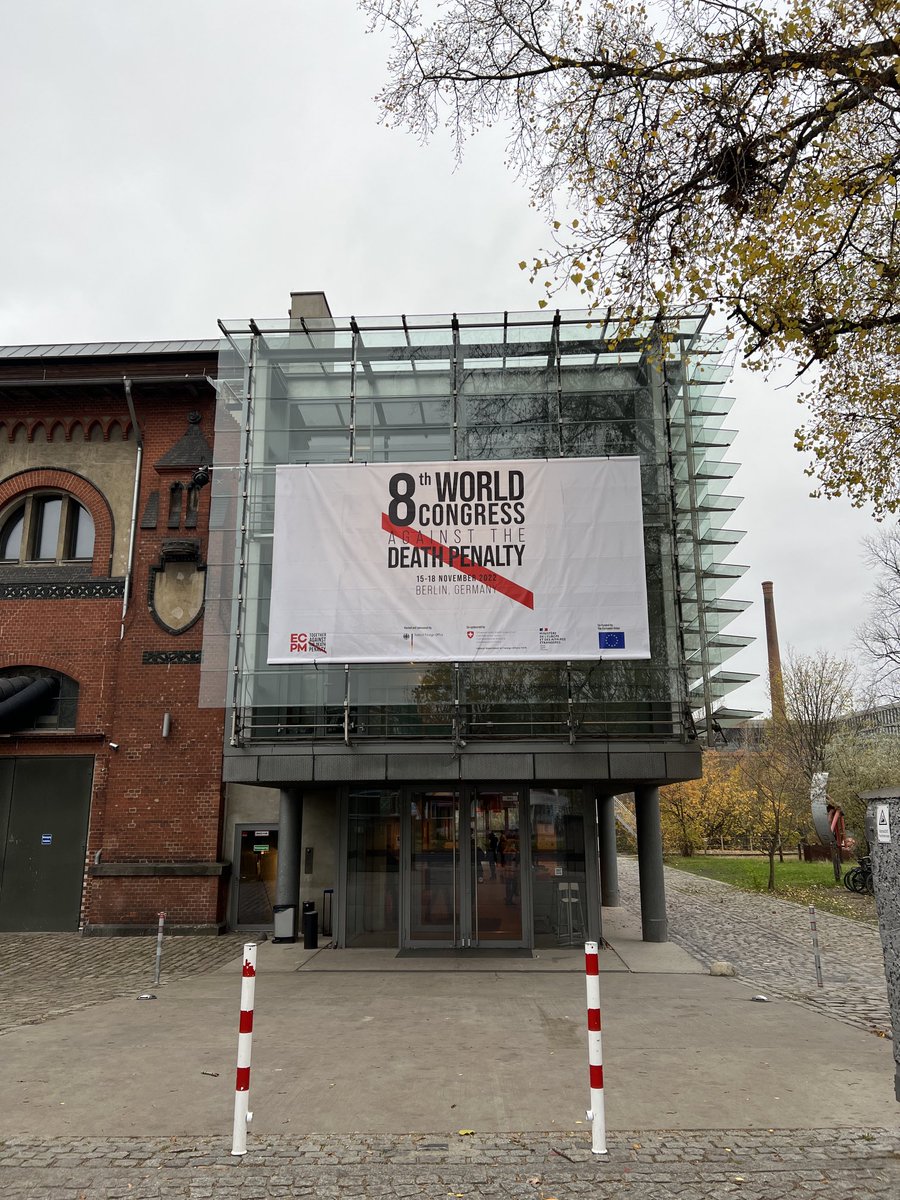 While at the 8th World Congress Against the Death Penalty in Berlin, I received news that Arizona executed Murray Hooper.  Homicide, whether committed on a city street or in a state authorized prison, is wrong.  ⁦<a href="/Journey0fHope/">Journey of Hope</a>⁩ ⁦@ChurchesOhio⁩ ⁦<a href="/DisciplesJAN/">DJAN</a>⁩