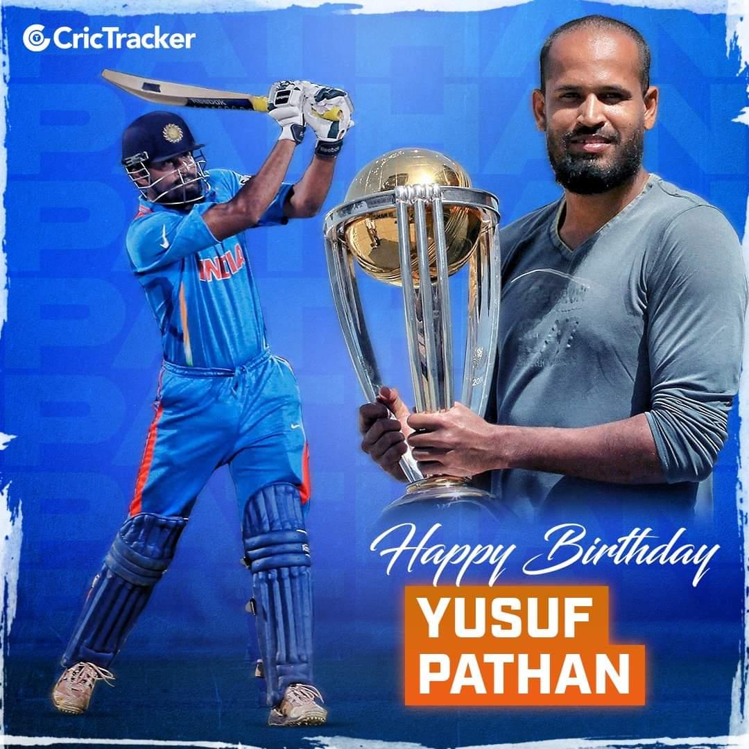 Happy birthday Yusuf Pathan! 