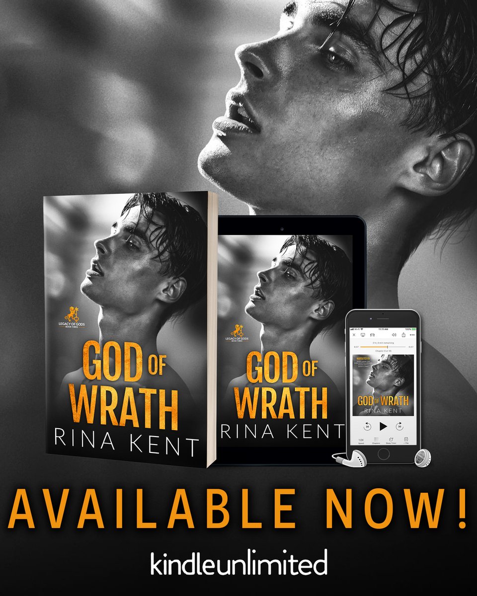 🧡 GOD OF WRATH IS LIVE! 🧡 It's FINALLY here! You can read this intense book as an ebook, paperback, or hardcover and listen to the audiobook. It's FREE on #kindleunlimited 🧡 1-Click 🧡 ➡️ amzn.to/3d7fkKY