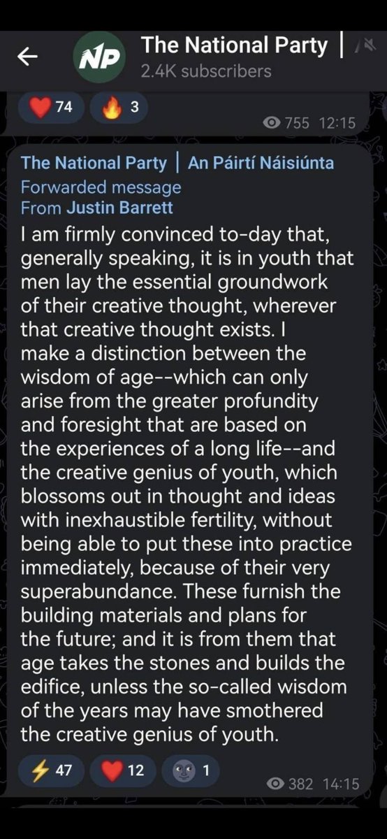 Nothing to see here now.. 

Just the National Party quoting Adolf Hitler