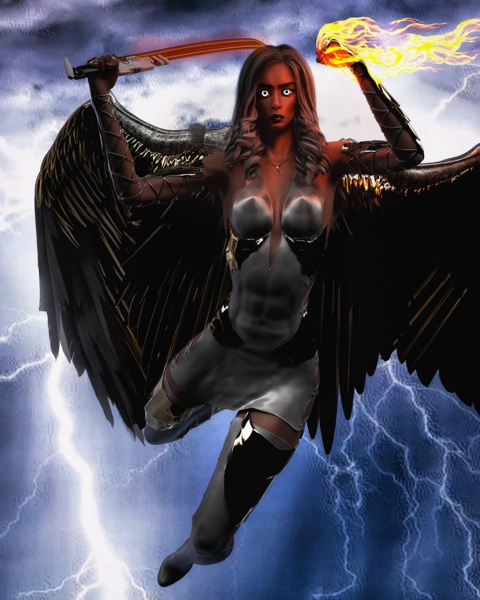 RAjrapetan's tweet photo. @ardavan_ light and darkness, good and evil, angel and demon, and what will happen in the end? I hope we will see it https://t.co/6b1H7OaZhJ