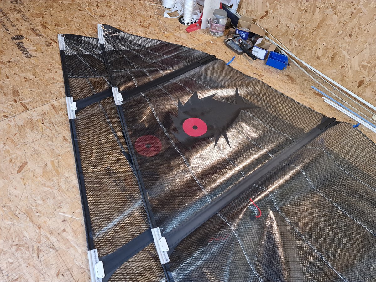Two new sails for two new Solution dinghies coming soon! British made boats and sails 🇬🇧
