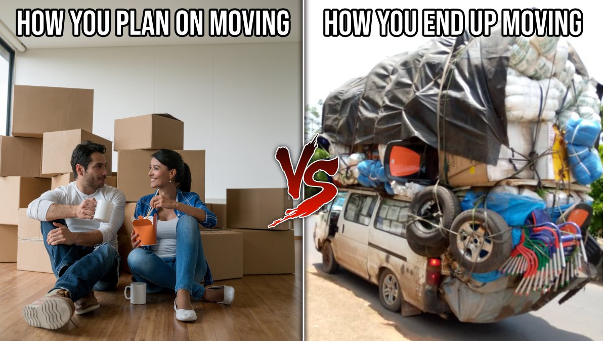 SilverStarMove's tweet image. You undoubtedly have an idea of how things would go when you decide to move on your own.

Probably something along the lines of the image on the left.

However, the depiction on the right is how things actually come out.