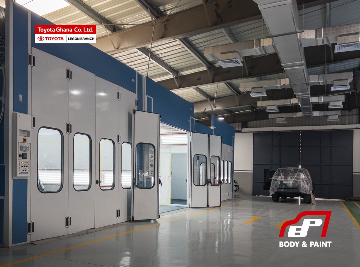 ToyotaGhanaLtd's tweet photo. Schedule an appointment at our new 𝗟𝗲𝗴𝗼𝗻 𝗕𝗿𝗮𝗻𝗰𝗵 and experience Quality Service.
Call us on - 𝟬𝟯𝟬𝟮 𝟳𝟯𝟴 𝟯𝟲𝟭 or WhatsApp - 𝟬𝟮𝟱 𝟳𝟵𝟱 𝟱𝟰𝟰𝟳.
#Toyota #Ghana #LegonBranch #QualityService #BodyAndPaint #GenuineParts #SuperiorQuality https://t.co/5l66gD1hAd