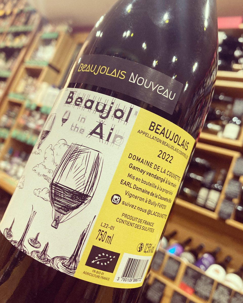 It may be rainy, and it may be cold… but it is still Beaujolais Day!! Come on in and pick up a bottle of delicious Beaujolais Nouveau to cheer up this damp Thursday!! Available at our Bruntsfield and Pitlochry stores and on our website #beaujolaisday #beaujolais #redwine #winter