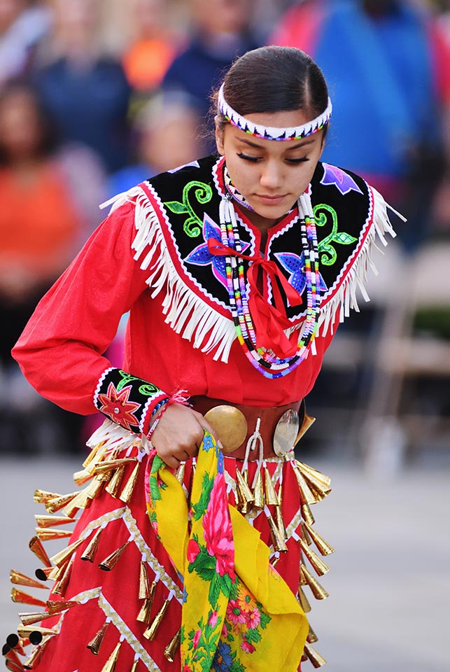 Watch dancers perform the traditional healing dance, the Jingle dance, with us at the 27th Annual American Indian Heritage Celebration THIS SATURDAY, Nov. 19: bit.ly/3DnBYaY #AIHC2022