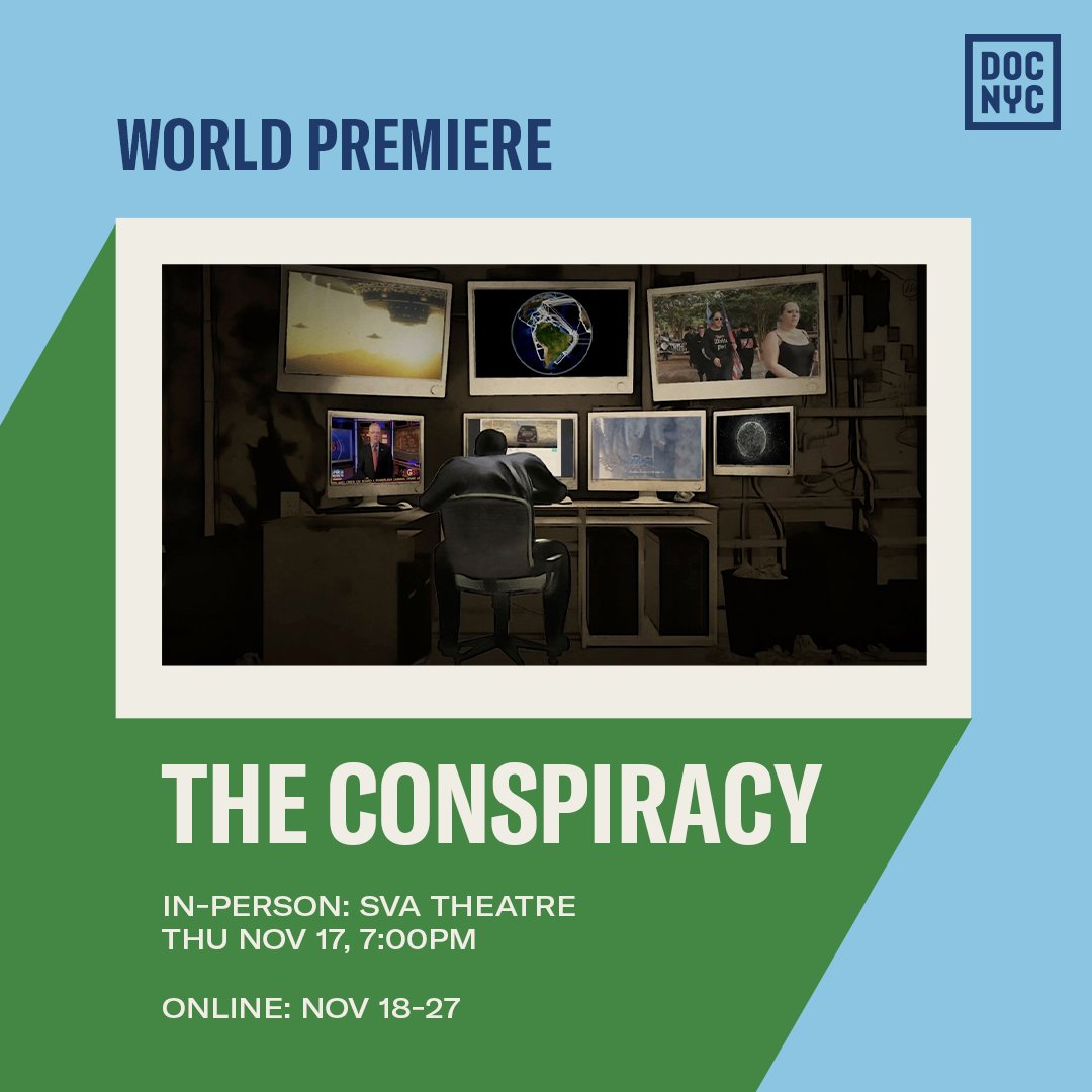 See the World Premiere of Maxim Pozdorovkin's THE CONSPIRACY at <a href="/DOCNYCfest/">DOC NYC</a> on 11/17, followed by a Q&amp;A with filmmakers. This visually striking animated documentary traces the centuries-old conspiracy theory that Jews have a plot to control the world. 2022.docnyc.net/3UdOXDt