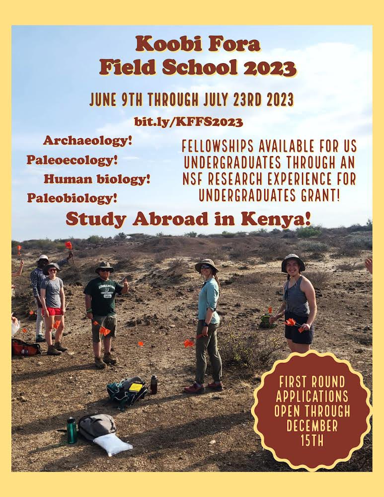 Apply today! #fellowships available for US undergrads! 1st round apps due 12/15 bit.ly/KFFS2023 #StudyAbroad #fieldwork