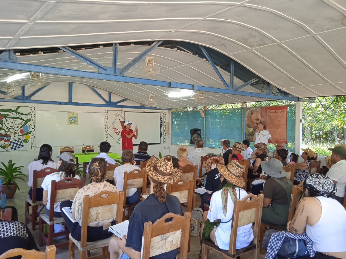 Se desarrolla el VIII Evento de Agroecología en Cuba , con la participación de varios países, exelentes intercambios 🇨🇺, una vez más se demuestra q la Agroecología tiene la capacidad de alimentarte al mundo