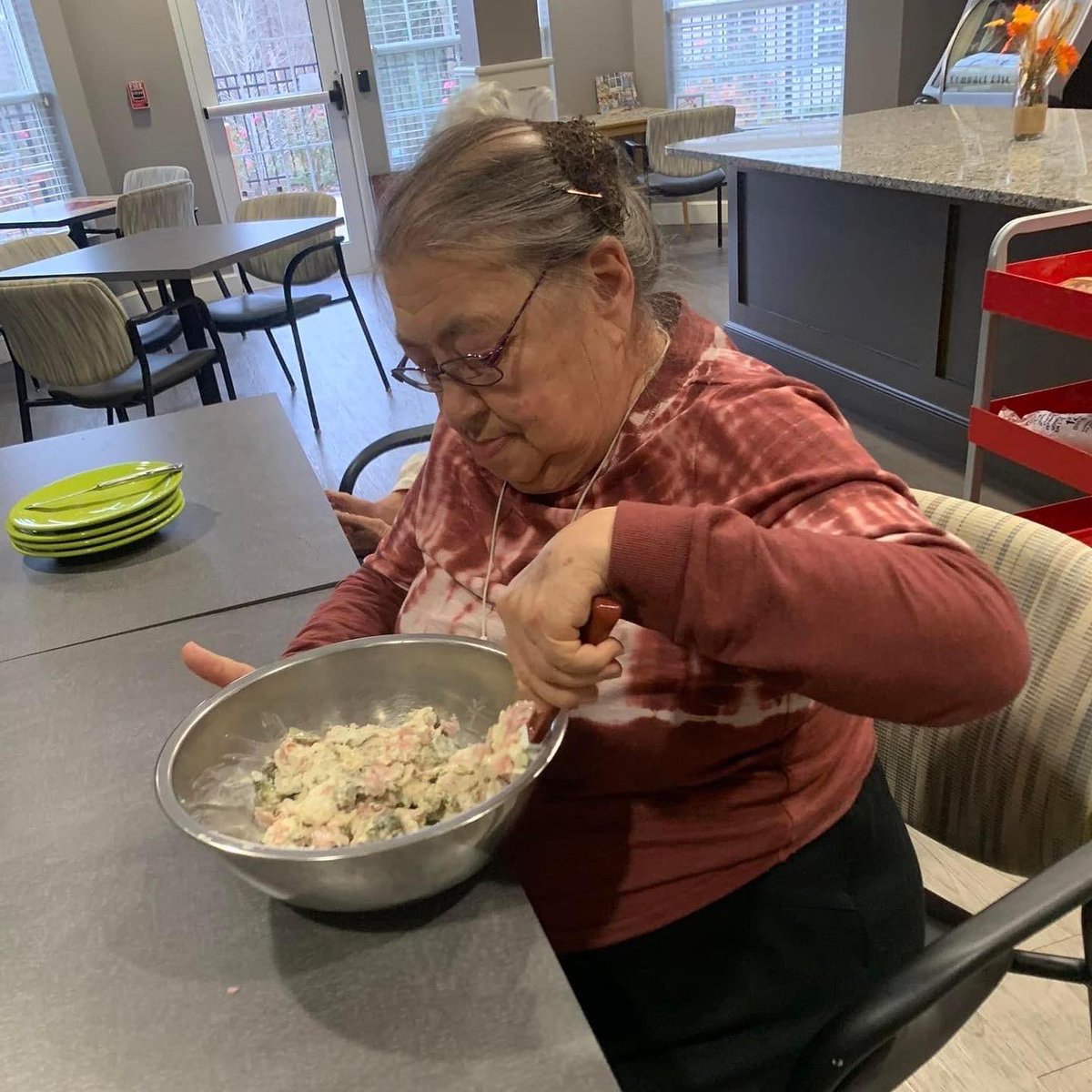 DanburyLiving's tweet photo. Danbury Wooster is a pretty Big Dill!
Residents relished in a good time & made a delicious dill pickle dip in their Cooking Corner group.
Danbury’s mission is enhancing lives through serving others by creating vibrant, caring & exceptional communities. #danburydifference https://t.co/areUe8JMEm