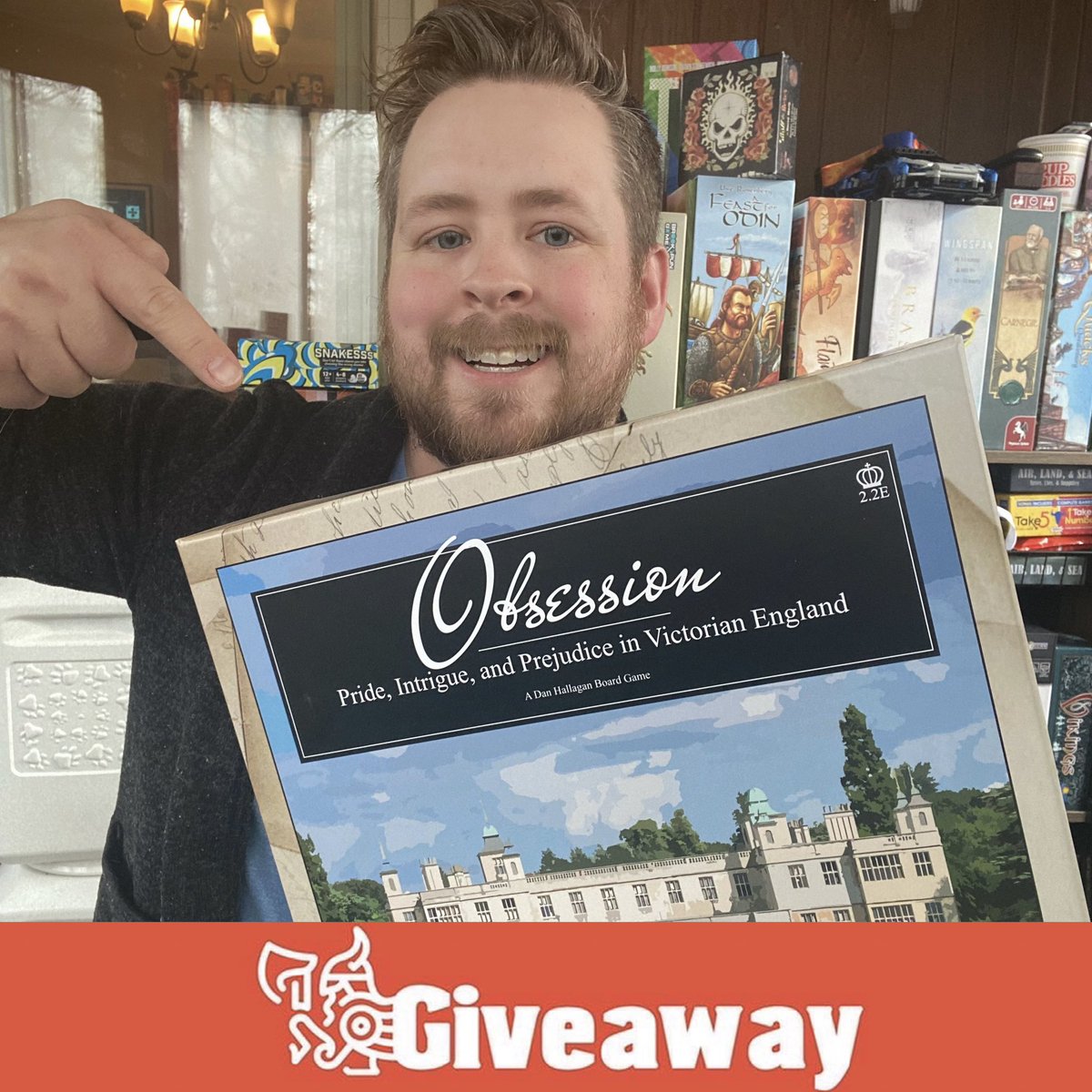 Hey I’m giving away Obsession over on Instagram. Check the link for more info! instagram.com/p/ClERMtiutFM/… #Giveaway #boardgames