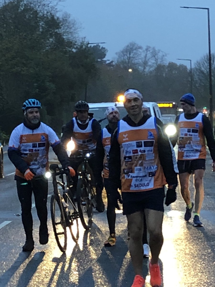 mandym274's tweet photo. Absolutely amazing, what a legend. So good to see so many people supporting him on his way into York. #kevinsinfield #Ultra7in7 #MND https://t.co/C8VxRQAoAF