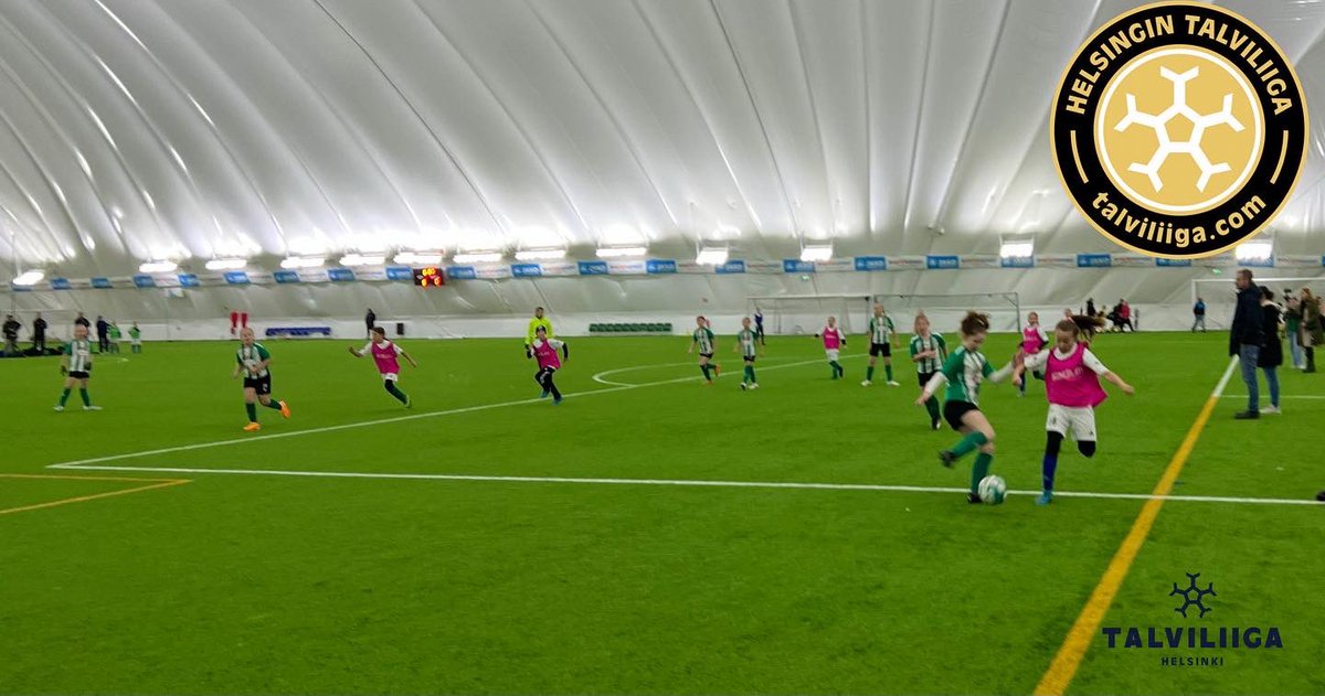 Helsingin Talviliigan viidentenä peliviikonloppuna 12-13.11.2022 🔥⚽️

19-20.11 pelataan taas Käpylän, Pihlajamäen, Myllypuron ja Jätkäsaaren halleissa sekä Oulunkylän stadionilla 👍

Ohjelma ja tulospalvelu : talviliiga.com

#jalkapallo #junnufutis #talvisarja