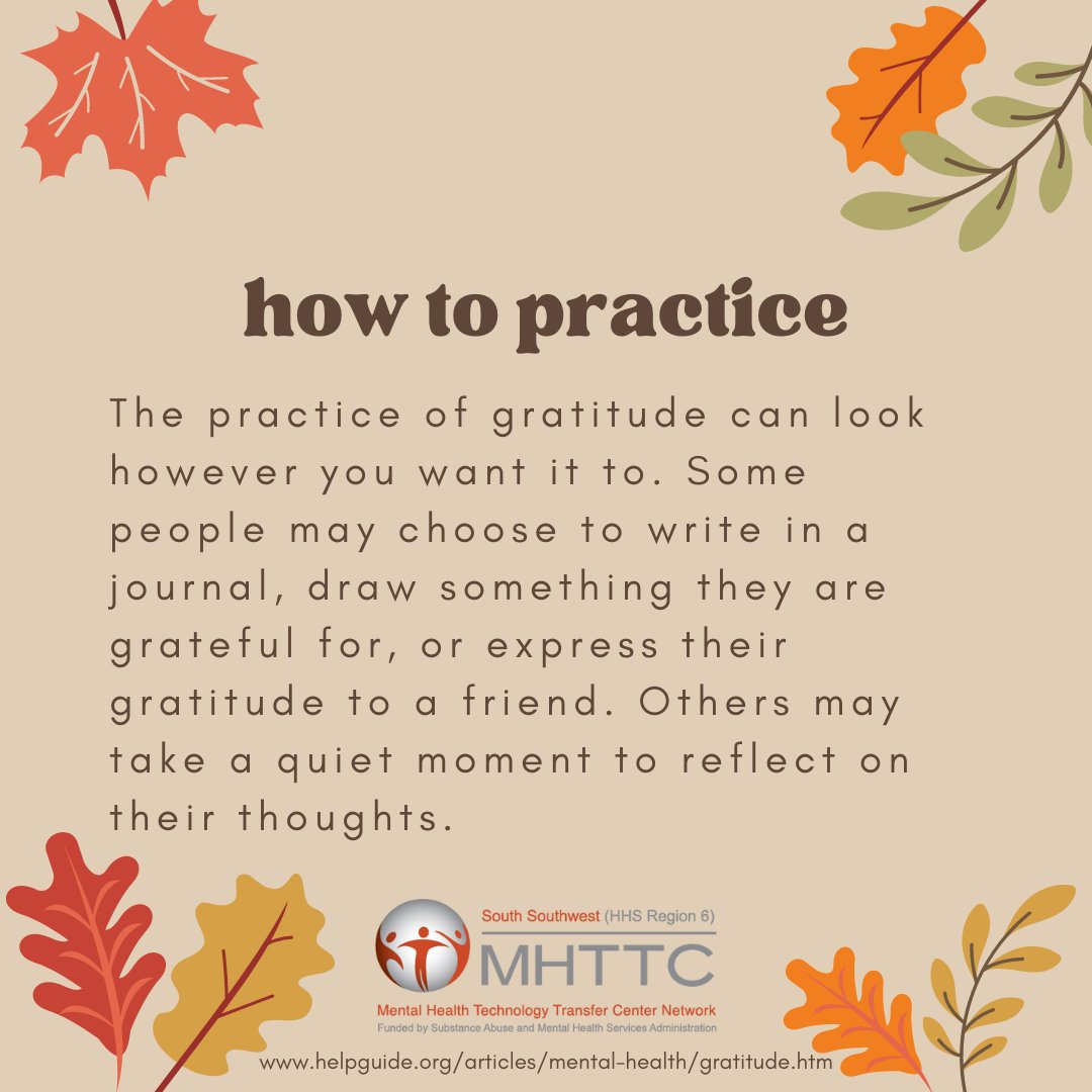 Practicing #gratitude doesn't need to be anything fancy or complicated. Gratitude can be a personal practice or something that you share with others. Have you practiced gratitude today?