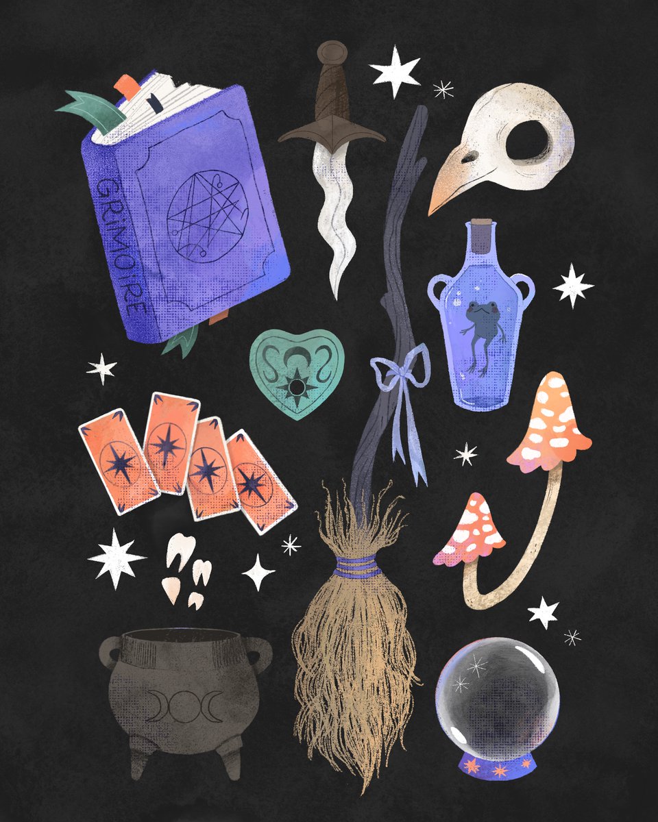 emmbrrr's tweet photo. orange &amp; purple 🔮 #illustration https://t.co/f0aeZSMiAw