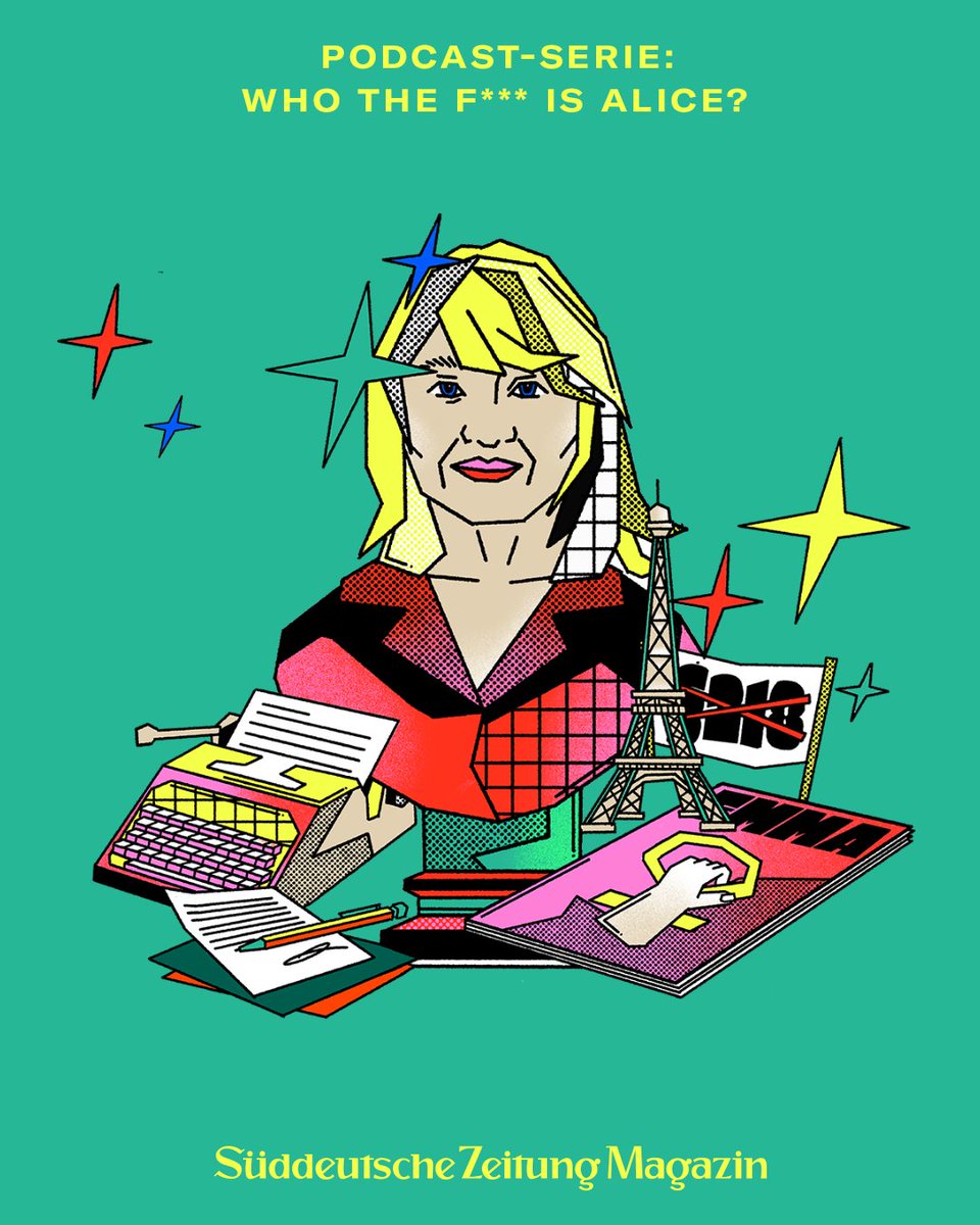 SZ Magazin (@szmagazin) on Twitter photo Warum ist Alice Schwarzer heute so umstritten wie nie? <a href="/sudjahan/">Susan Djahangard</a> und Gabriela Herpell, zwei Journalistinnen aus zwei Generationen, machen sich in unserem neuen Podcast »Who the f*** is Alice« auf eine Spurensuche. (1/4) Warum ist Alice Schwarzer heute so umstritten wie nie? <a href="/sudjahan/">Susan Djahangard</a> und Gabriela Herpell, zwei Journalistinnen aus zwei Generationen, machen sich in unserem neuen Podcast »Who the f*** is Alice« auf eine Spurensuche. (1/4)