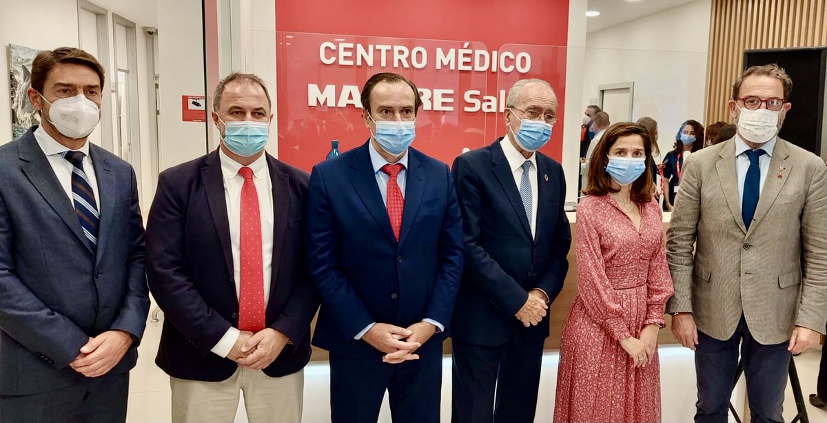 JavierdelRioM's tweet photo. Felicidades a @pepecarpioc y a todo el #EquipoMAPFRE implicado en la ampliación del centro médico de #MAPFRE en #Málaga, inaugurado esta misma mañana. 
Sin duda, una muestra más de nuestro compromiso con la #salud de nuestros #asegurados.
 
#Seguros #SegurosDeSalud https://t.co/3ahJqT7nE5