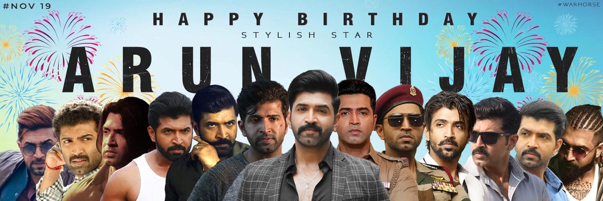 avfanskerala's tweet photo. We're glad to reveal the Special Birthday Common Cover Picture of our #StylishStar π @arunvijayno1 anna hope you'll like π€©π₯
#ArunVijayBirthDayBlast π
#ArunVijay #AVCCP #WarHorse
Design: @Yegneshhari β€οΈ
@allindiaavfc @DineshAVFan @avfanskerala https://t.co/v2m1RU2675