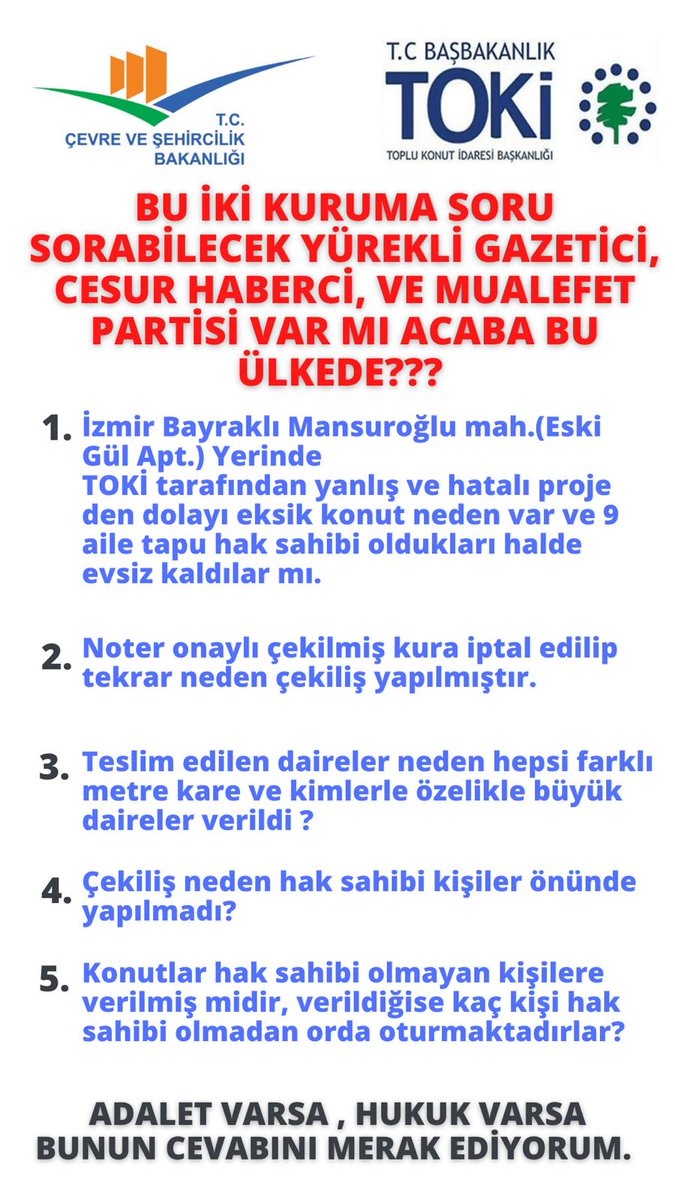 LÜTFEN bu sorunu dile getirin