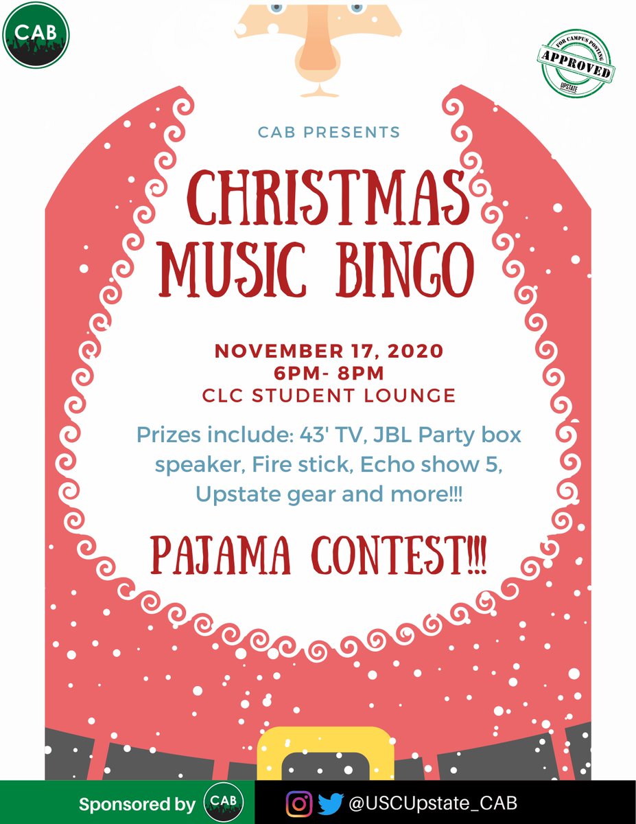 USC Upstate CAB tweet media