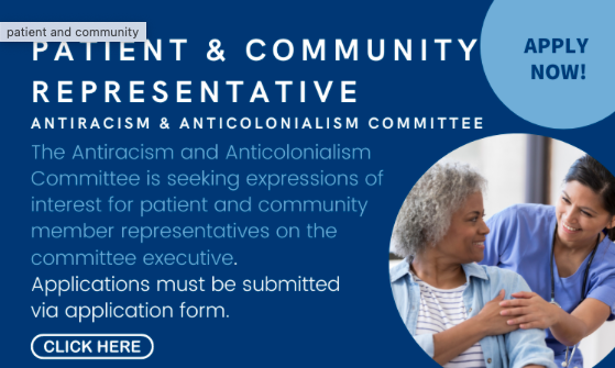 Deadline extended to Nov 25th!

Community voices wanted:

<a href="/CAEP_Docs/">CAEP</a> Antiracism and Anticolonialism Committee patient and community member exec positions (w honorarium)

No medical training is required. Community connection &amp; advocacy experience valued!

caep.ca/wp-content/upl…