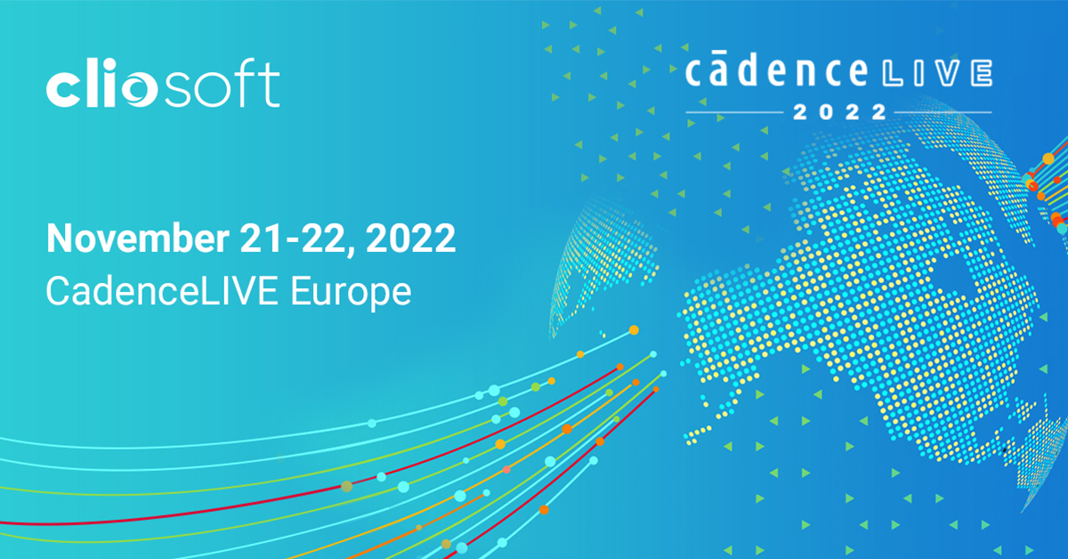 CliosoftInc's tweet photo. Looking for something to do next week? Join us at CadenceLive in Munich from 21-22 Nov. https://t.co/dskTAqkzbd. We hope to see you there!

#datamanagement #digitalmanagement #IPmanagement 
@Cadence https://t.co/snfaybM6nB