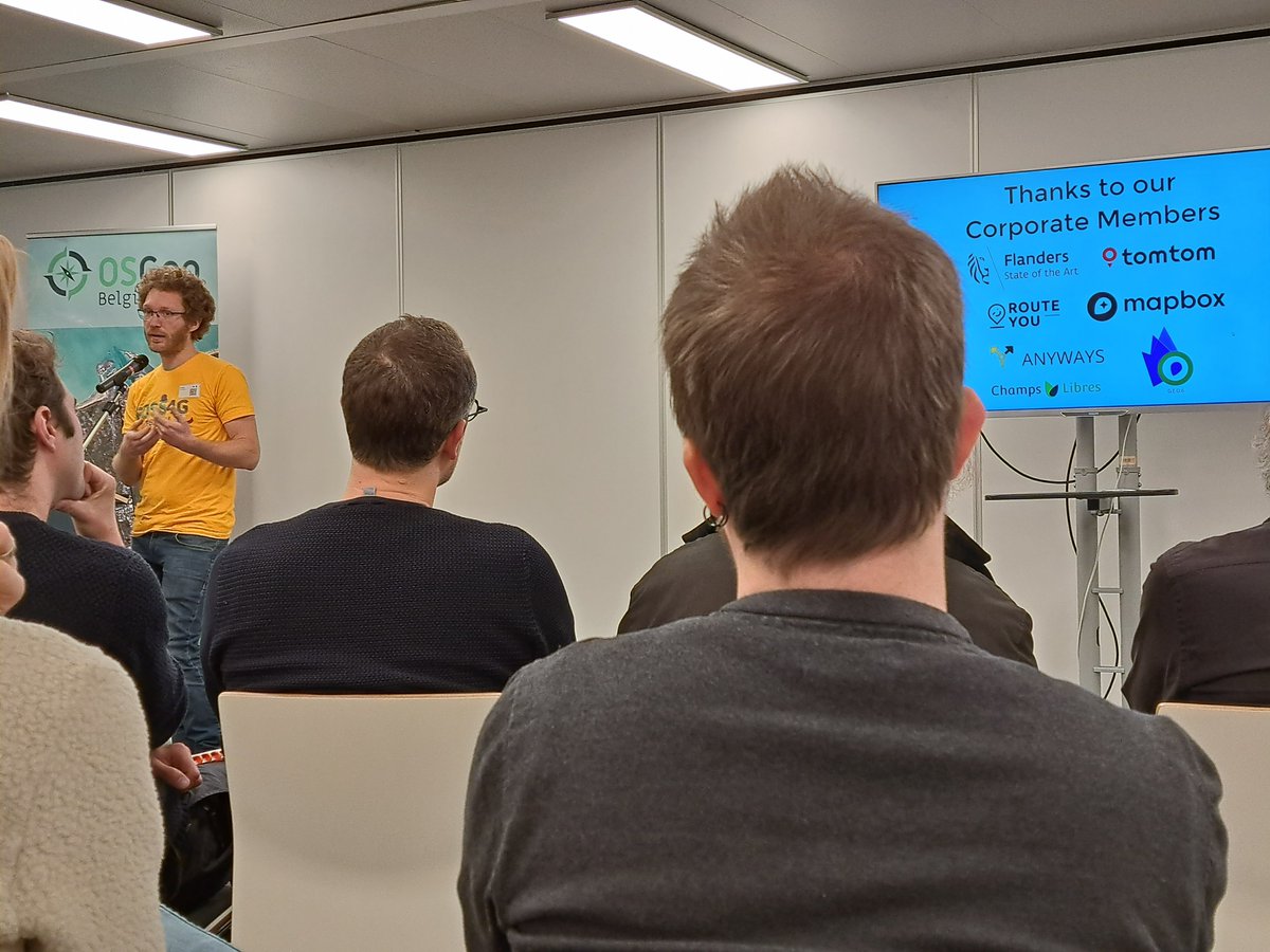 Marjan Van de Kauter (@marjan_vdk) on Twitter photo Saw a lot of great OpenStreetMap projects being presented at <a href="/foss4gbe/">FOSS4G Belgium</a> / #sotmbe today. Proud to be sponsoring the wonderful <a href="/osm_be/">OpenStreetMap BE</a> community with <a href="/TomTom/">TomTom</a>. Saw a lot of great OpenStreetMap projects being presented at <a href="/foss4gbe/">FOSS4G Belgium</a> / #sotmbe today. Proud to be sponsoring the wonderful <a href="/osm_be/">OpenStreetMap BE</a> community with <a href="/TomTom/">TomTom</a>.