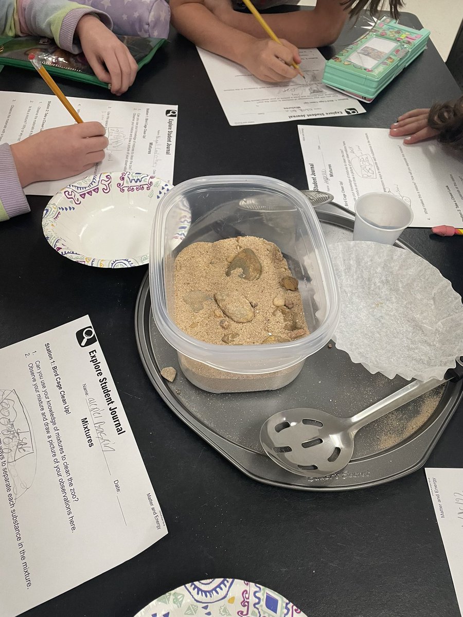So much fun exploring mixtures! We❤️lab days! <a href="/KleinISDscience/">Klein ISD Science</a> <a href="/BernshausenKISD/">Bernshausen Ele.</a>
