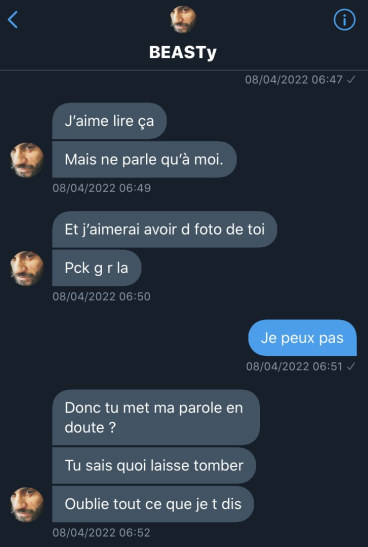 AnonymeLeB's tweet photo. 1/14Bonjour, il semble important d’exposer le comportement de @beasty_pride  streamer valorant qui profite de sa notoriété, gagnée notamment grâce à celle d’un joueur professionnel Valorant,pour aborder un nombre conséquent de femmes de manière ambiguë, insistante, voire déplacée https://t.co/Aes8We7GXY
