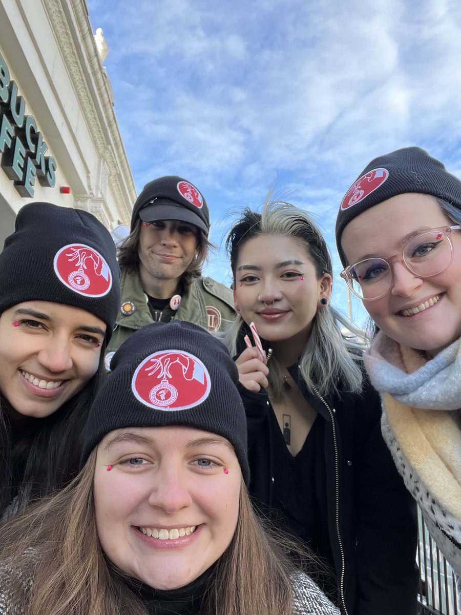 #874onStrike returns to the picket line! #redcuprebellion