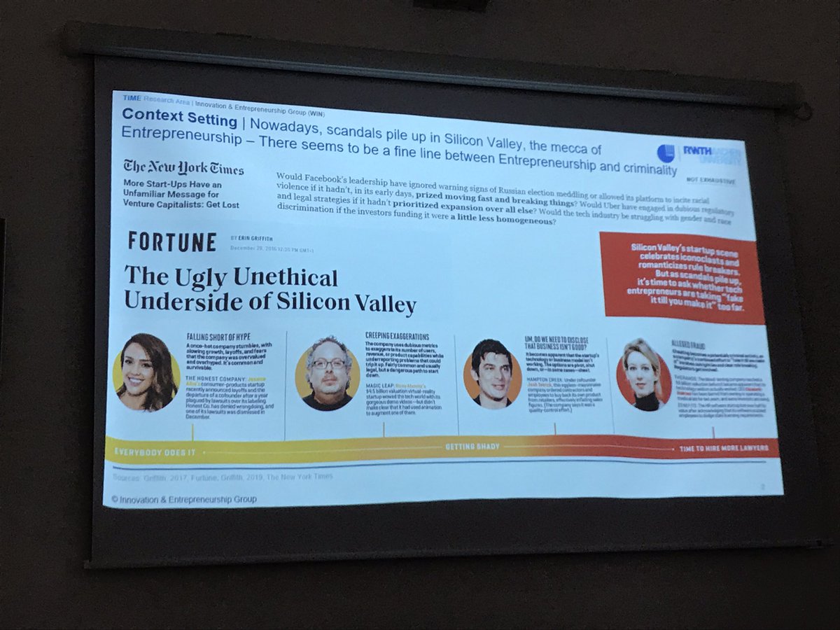 cyrine's tweet photo. Interesting presentation on #ethics in #entrepreneurship, more precisely how #investors influence unethical pro-organizational behavior of entrepreneurs?
Lorenz Höppl @RWTH
#RENTnaples #RENT2022 https://t.co/YW796JPYsn
