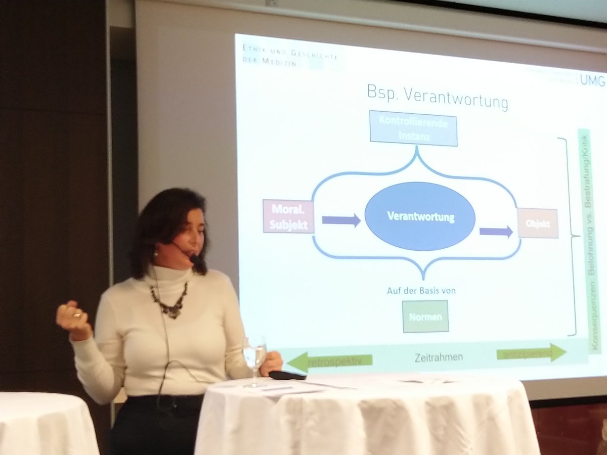 MaFrischhut's tweet photo. Silke Schicktanz auf #ethucation Festveranstaltung zum Thema #Bioethik und #Verantwortung
@arbeitskreisWuV @imed_tweets https://t.co/QmtlKfUkiI