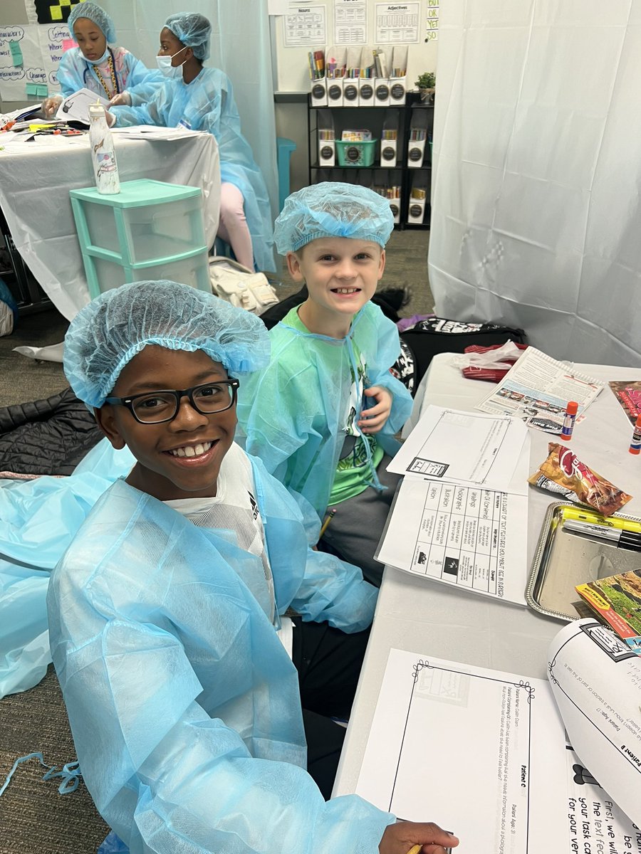Alyssa Townsend (@mstownsend_swe) on Twitter photo 4th grade has officially βscrubbed inβ to the OR! They are doing an amazing job dissecting nonfiction text features and are saving lives by the second! π₯β₯οΈ #ReadersAreLeaders #FutureDoctors #ShiningStars <a href="/HumbleISD_SWE/">Summerwood Elementary</a> π 4th grade has officially βscrubbed inβ to the OR! They are doing an amazing job dissecting nonfiction text features and are saving lives by the second! π₯β₯οΈ #ReadersAreLeaders #FutureDoctors #ShiningStars <a href="/HumbleISD_SWE/">Summerwood Elementary</a> π