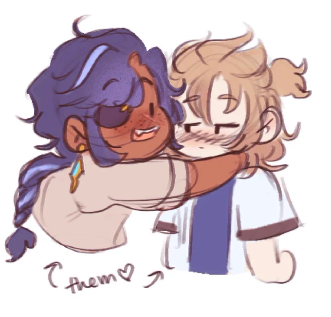they r so smelly /lovingly 