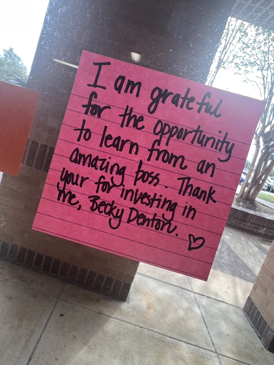 ⁦<a href="/cyfallshs/">Cypress Falls HS</a>⁩ Love my job! #gratefulinthefalls