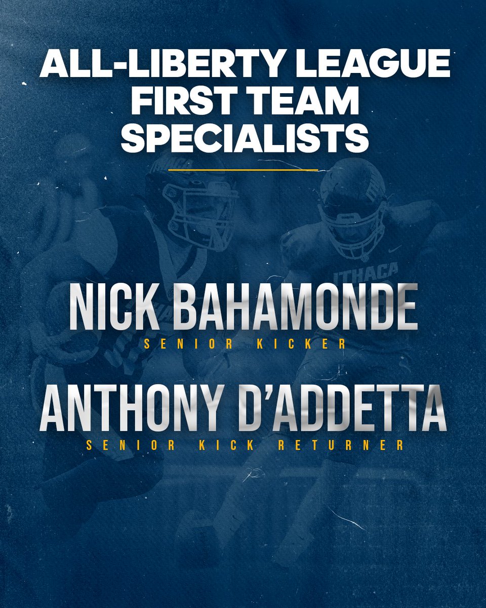 Ithaca Bomber Football tweet media