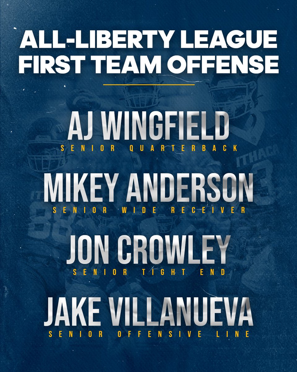 Ithaca Bomber Football tweet media