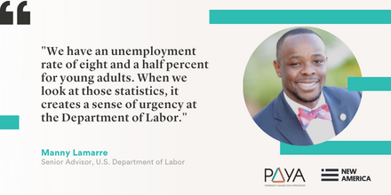 Youth apprenticeships are a promising strategy for reducing youth unemployment by connecting high school students with career pathways and the skills they need to succeed in the workforce. @MannyLamarre @USDOL #PAYA #NAW2022