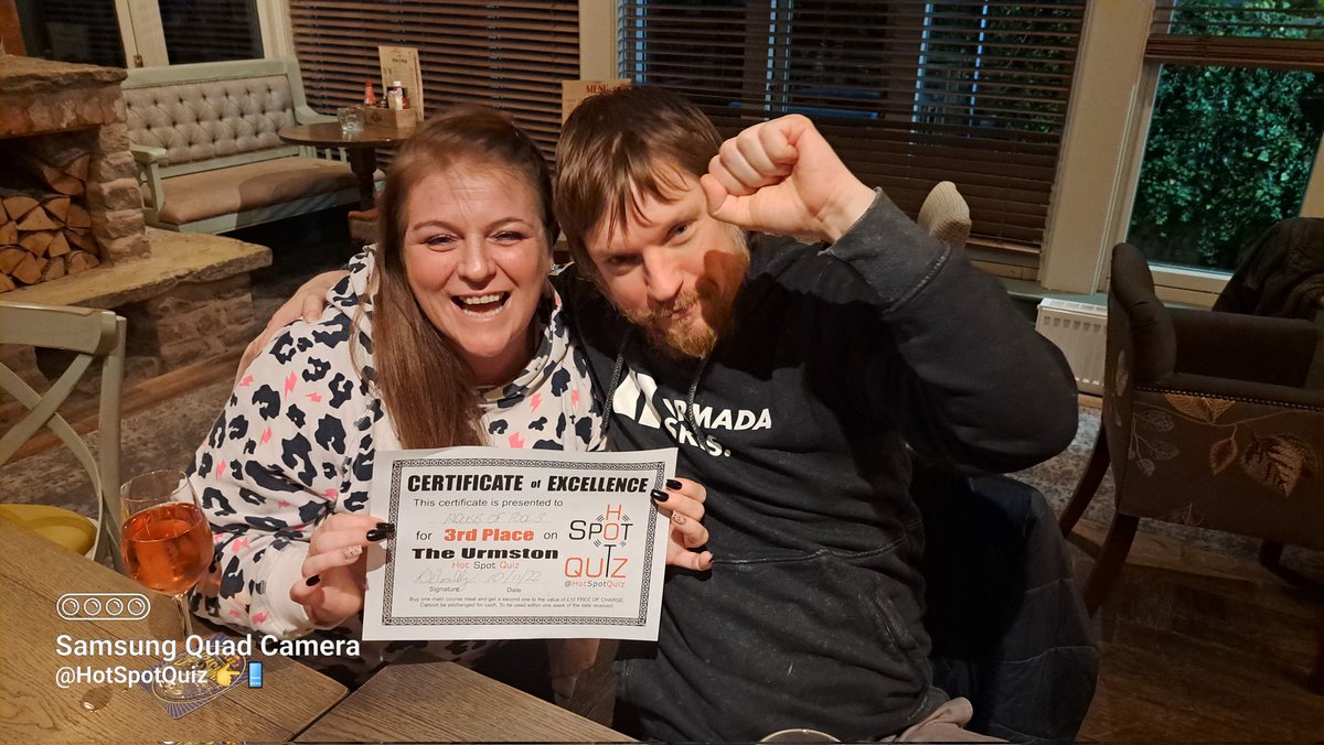 HotSpotQuiz's tweet image. THURSDAY - at @TheUrmston in #Urmston is our 5th @HotSpotQuiz of the week Powered by @SpeedQuizzing 
It's FREE &amp;amp; starts at 8pm
#UrmstonQuiz #PubQuiz #QuizNight #SpeedQuiz
We still have £500 💰💰💰 on offer on Play Your Cards Right ♥️♠️♦️♣️ #PYCR
Post Sponsored by 👉 @YourUrmston