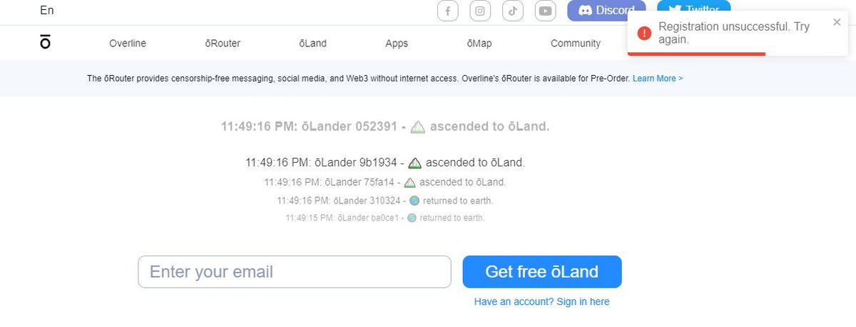 XoanV2's tweet photo. @Trimai_CSGroup có bác nào như em không? xác thực capcha hình ảnh xong thì toàn báo registration unsuccessful thôi. Không biết lý do vì sao :( https://t.co/KGmnnfDaqn