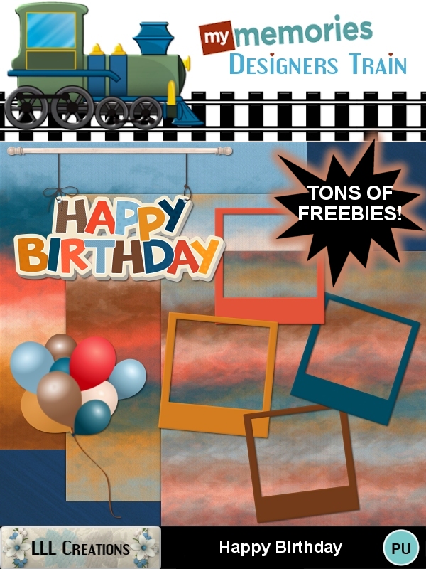 LLLCreations's tweet image. My Memories NOVEMBER #blogtrain - All Aboard! 🚂
My part of the Blog Train is called 'Happy Birthday'
Ride the train here: bit.ly/LLLBlog
Lots of great #FREEBIES
~Free until Nov. 30th

#scrapbooking  #digitalscrapbooking #scrapkits #LLLCreations #free #freebies