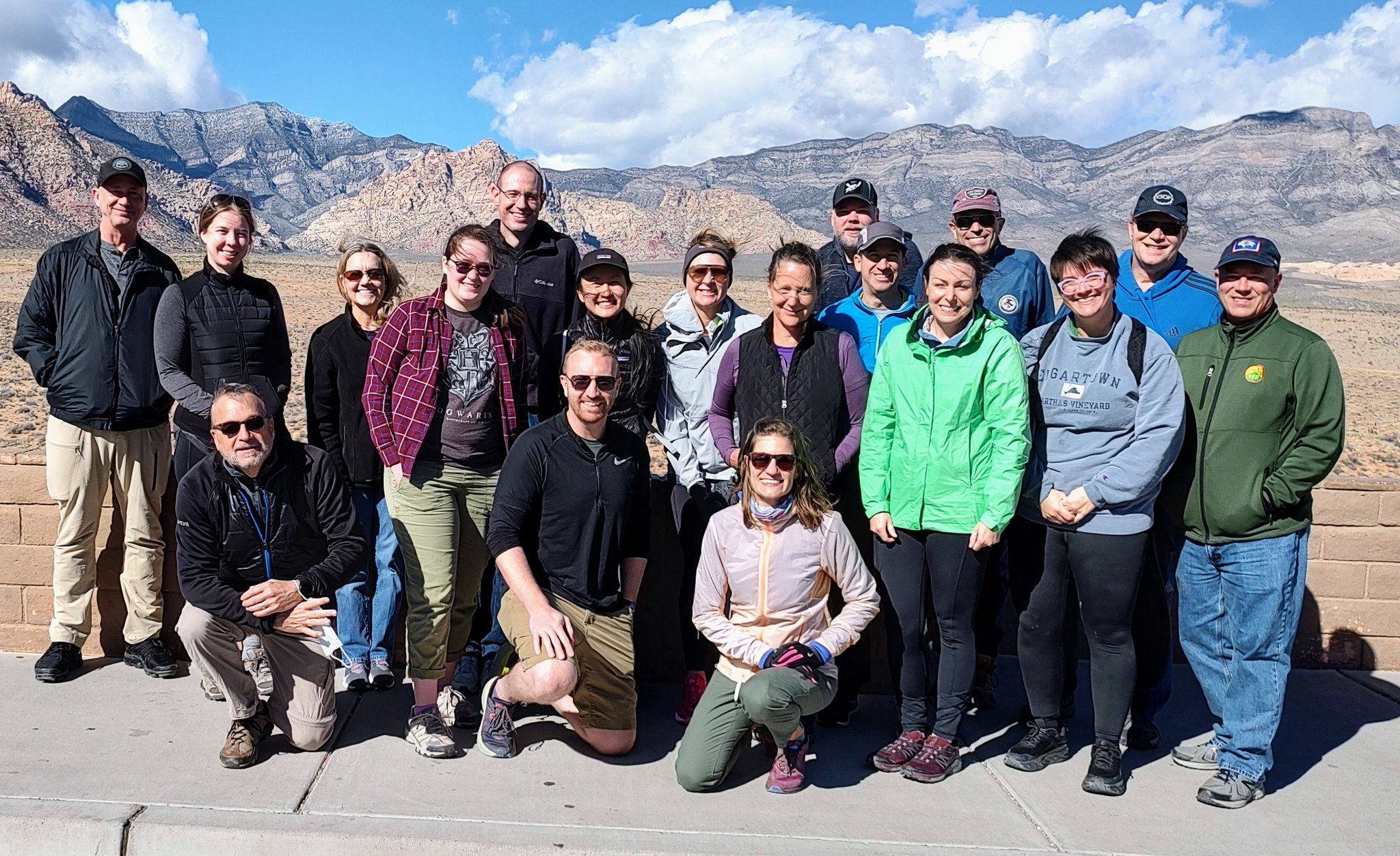 thewayve on Twitter "Dave and Elise hiking with an ESOP group in the