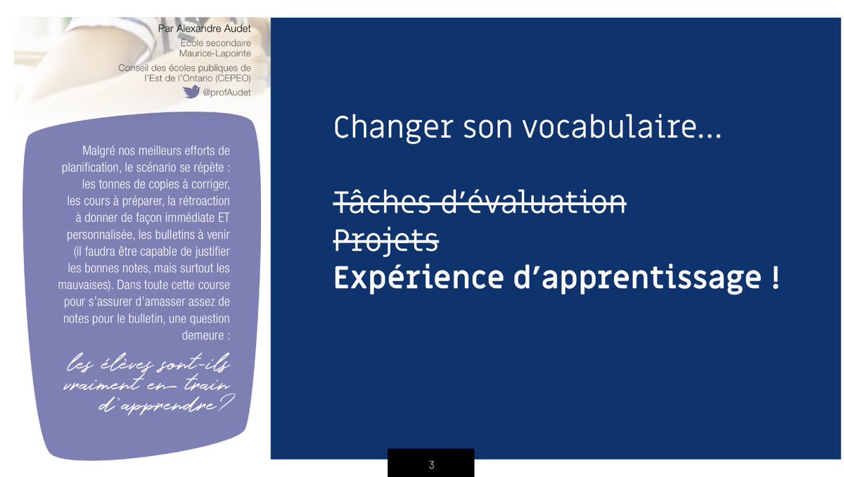 Tremblay_Rox's tweet image. Je &apos;&apos;spoil&apos;&apos; une de nos diapos... Tout est dit dans ça. #evalchange #tracesnum