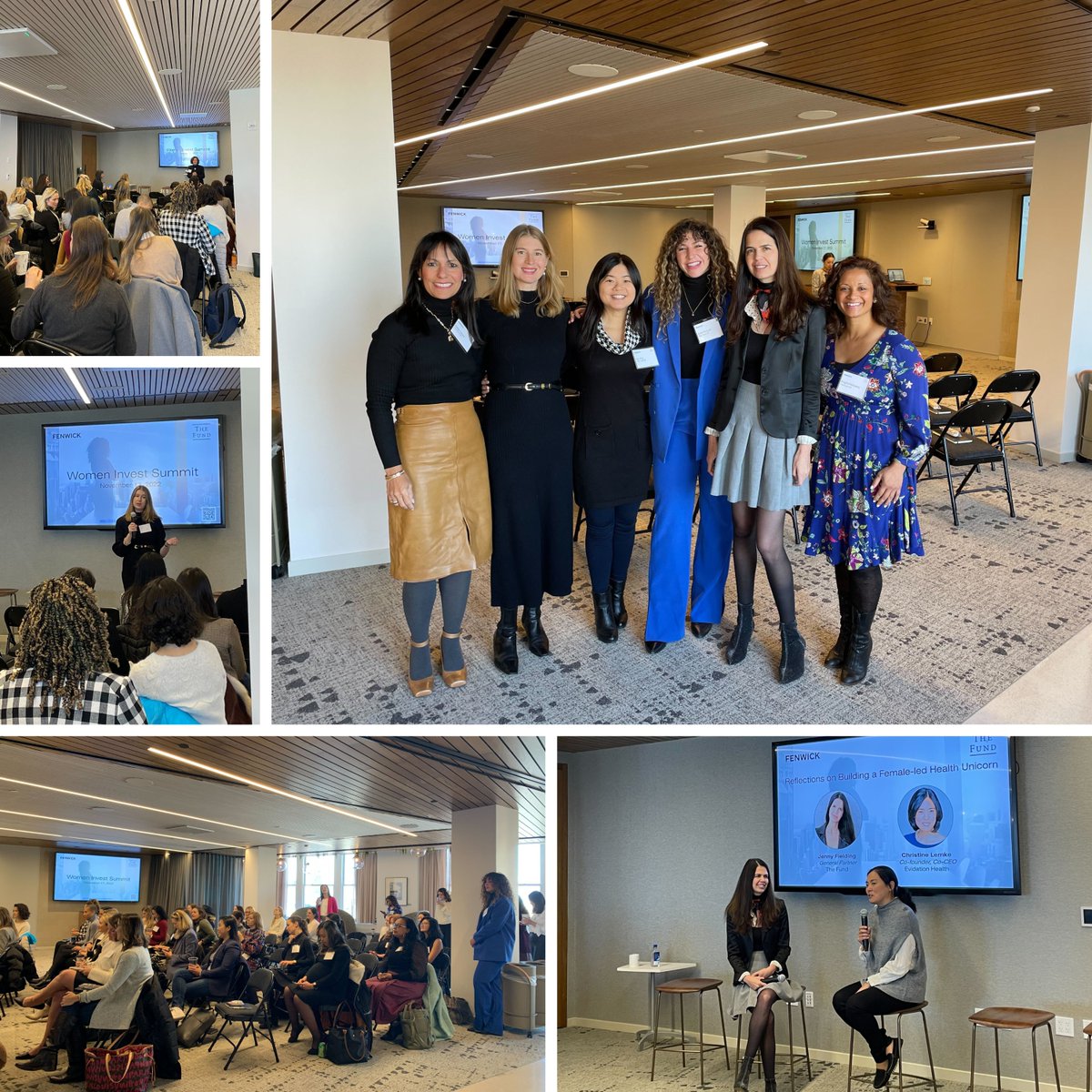 (1/3)We’re honored to co-host the #WomenInvestSummit with <a href="/FenwickWest/">Fenwick</a> &amp; a full room of amazing #female #founders &amp; #funders. This morning kicked off with welcome remarks from Allison &amp; Einat, and a fireside chat between Christine and Jenny.  Stay tuned for more sessions to come!