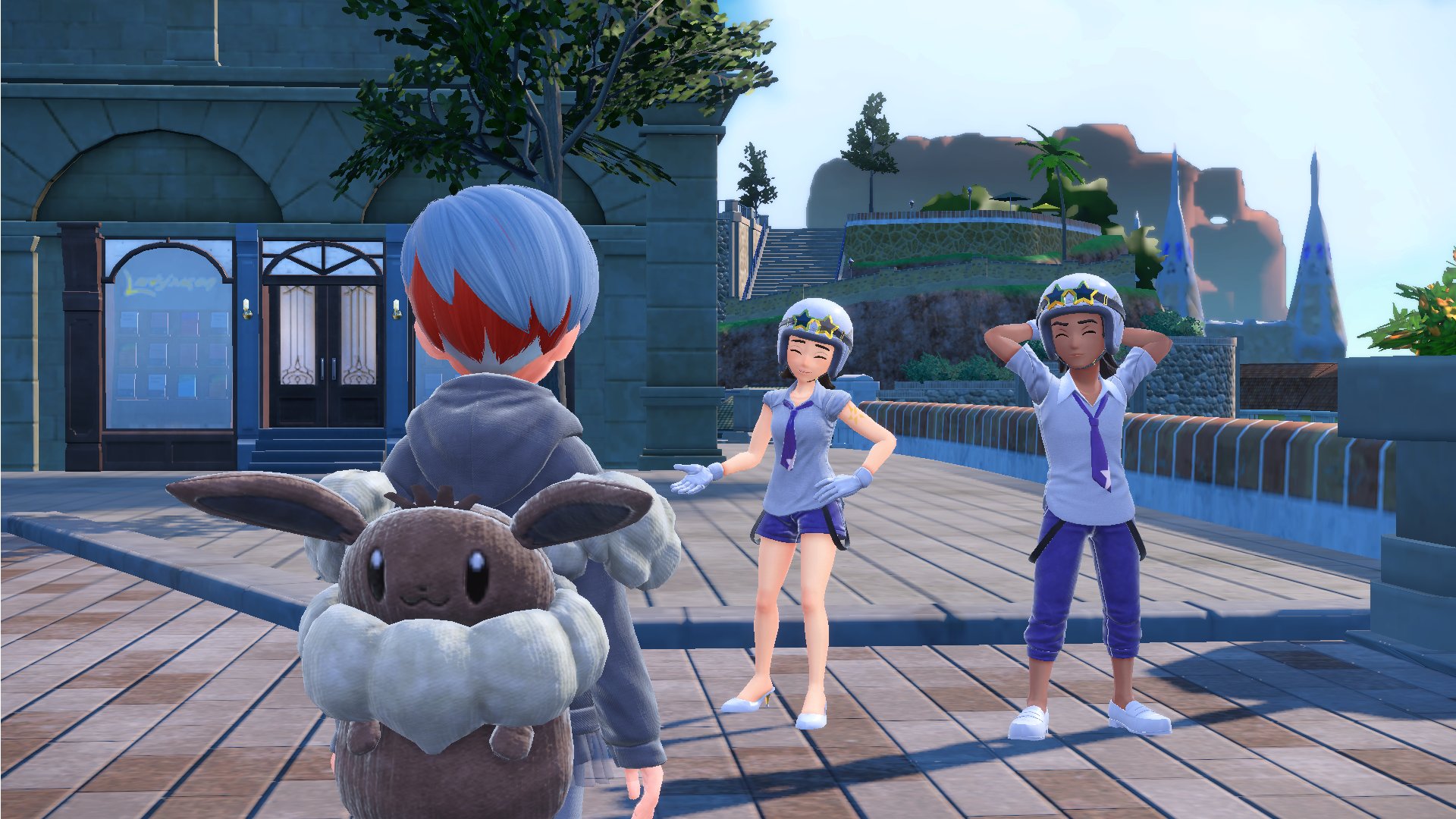 ポケモンSV ボタン on イーブイリュック ポケモンSV ボタン on イーブイリュック