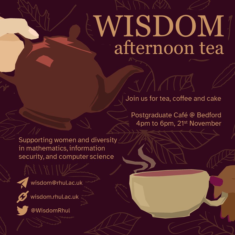 Our next event is coming up on Mon 21 Nov - join us for afternoon tea! 🫖☕️ 🍰 More info ⬇️
